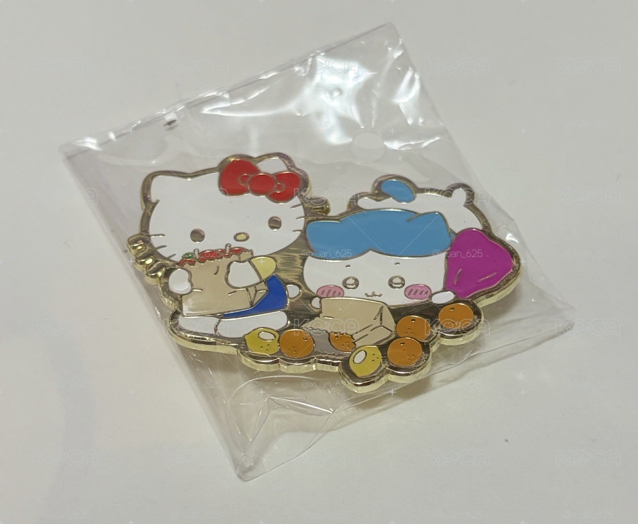 小八kitty 古本美樂蒂金屬徽章