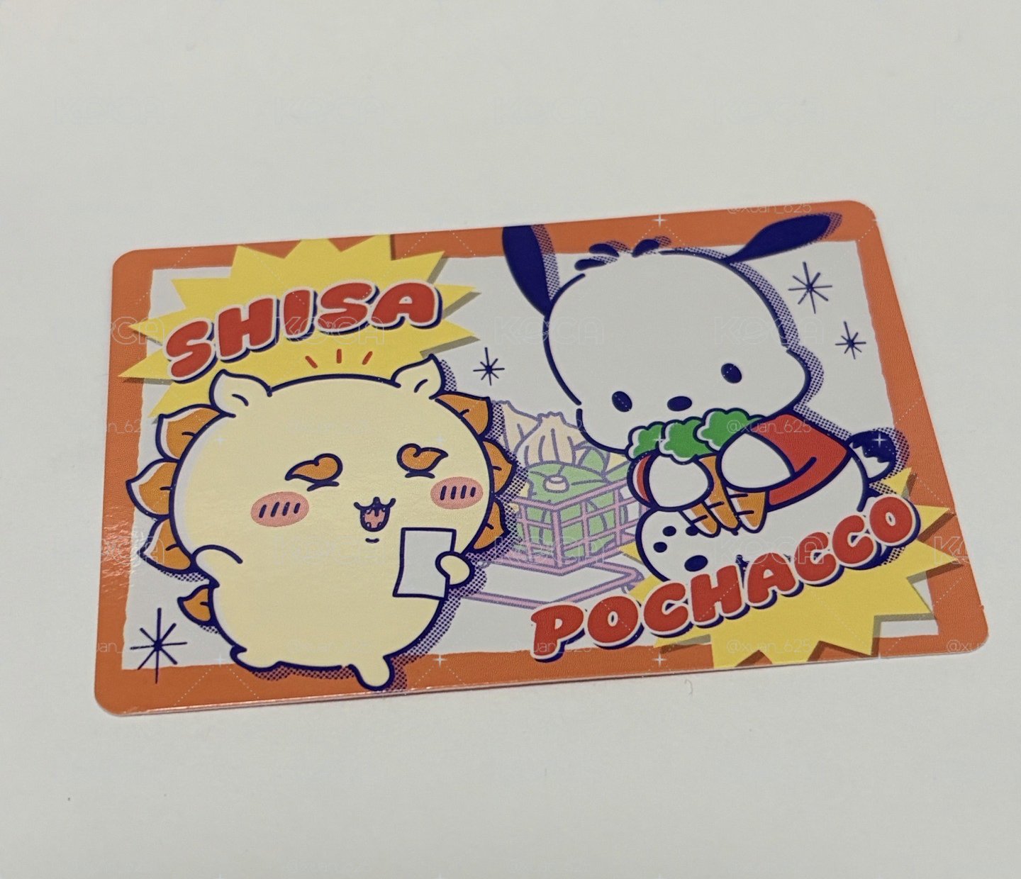 獅薩帕恰狗 小八kitty 集點卡