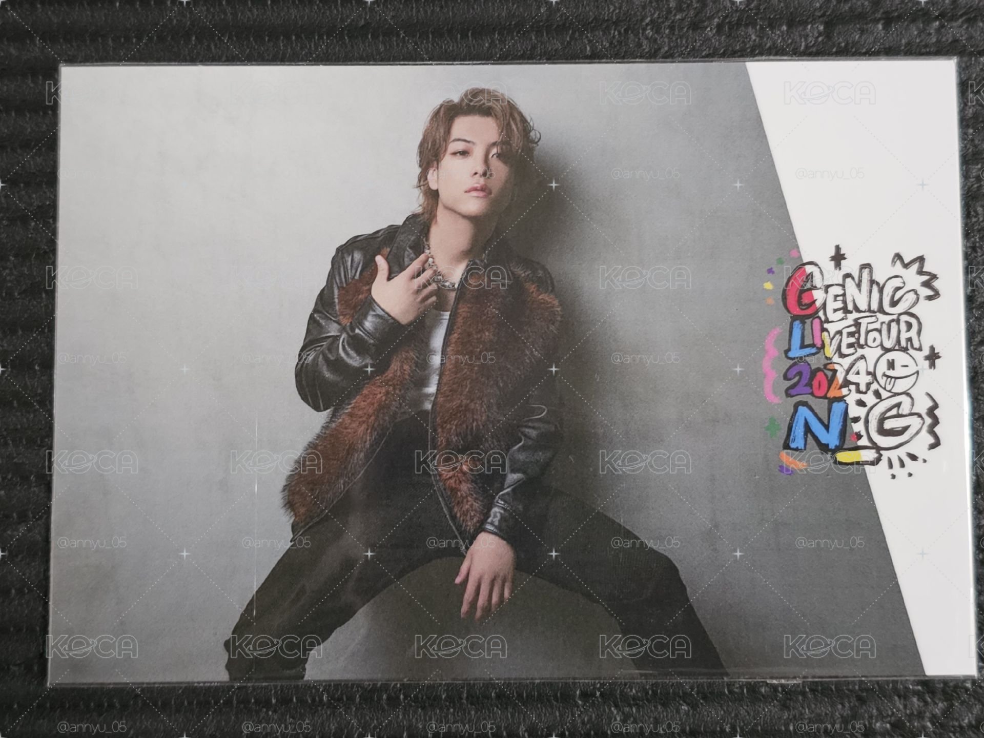 GENIC 2024 LIVE TOUR N_G 滿額明信片