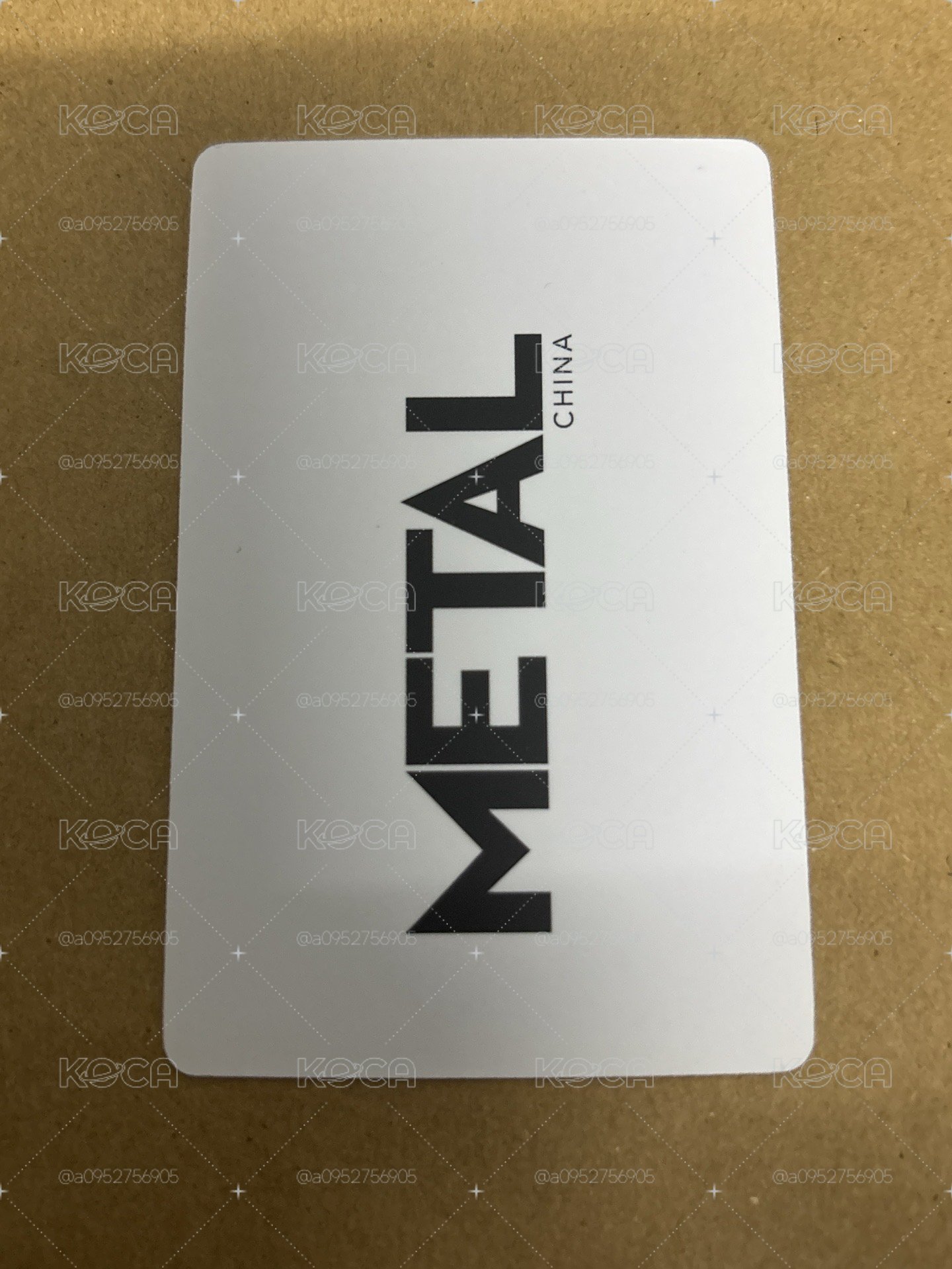 Metal 雜誌卡 單封冬