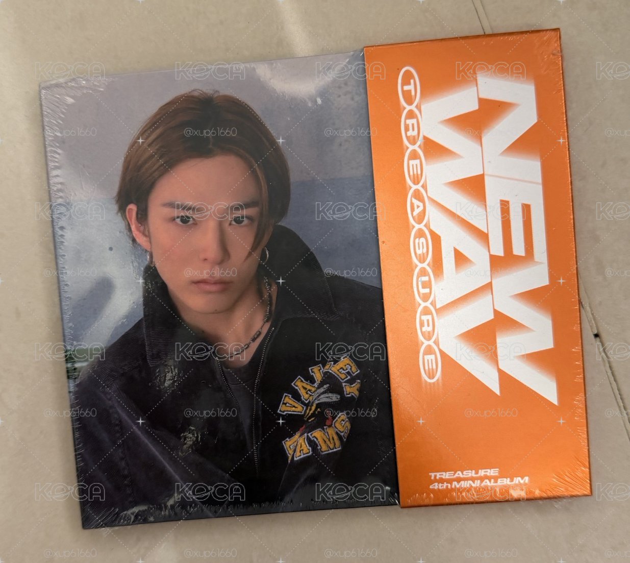 TREASURE NEW WAV 單封未拆