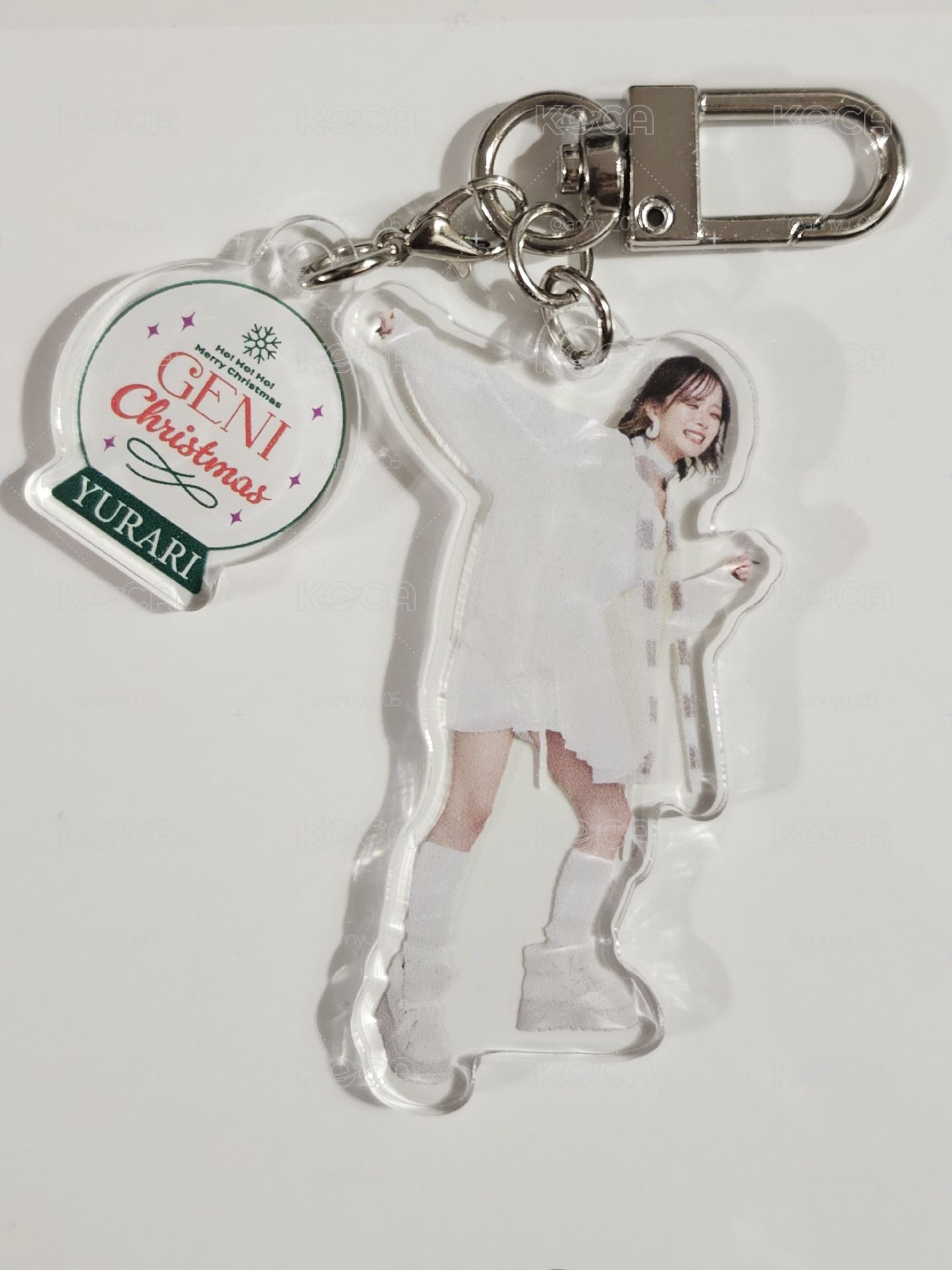 GENIChristmas 2025～Ho! Ho! Ho! Merry Christmas～隨機鑰匙圈(宇井優良梨)