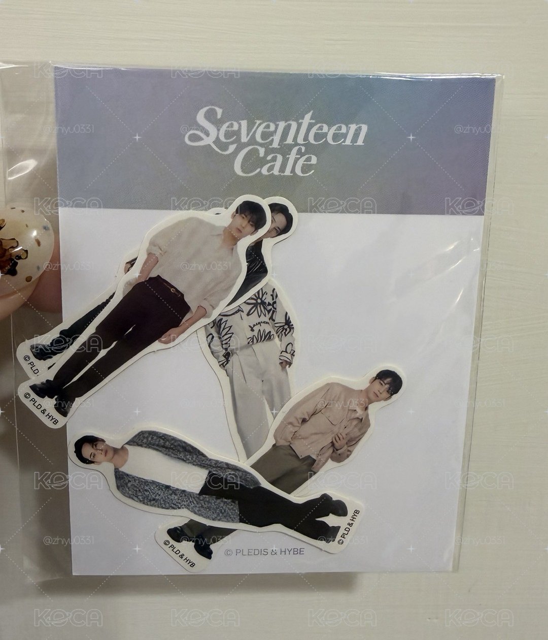 seventeen cafe 奎貼紙