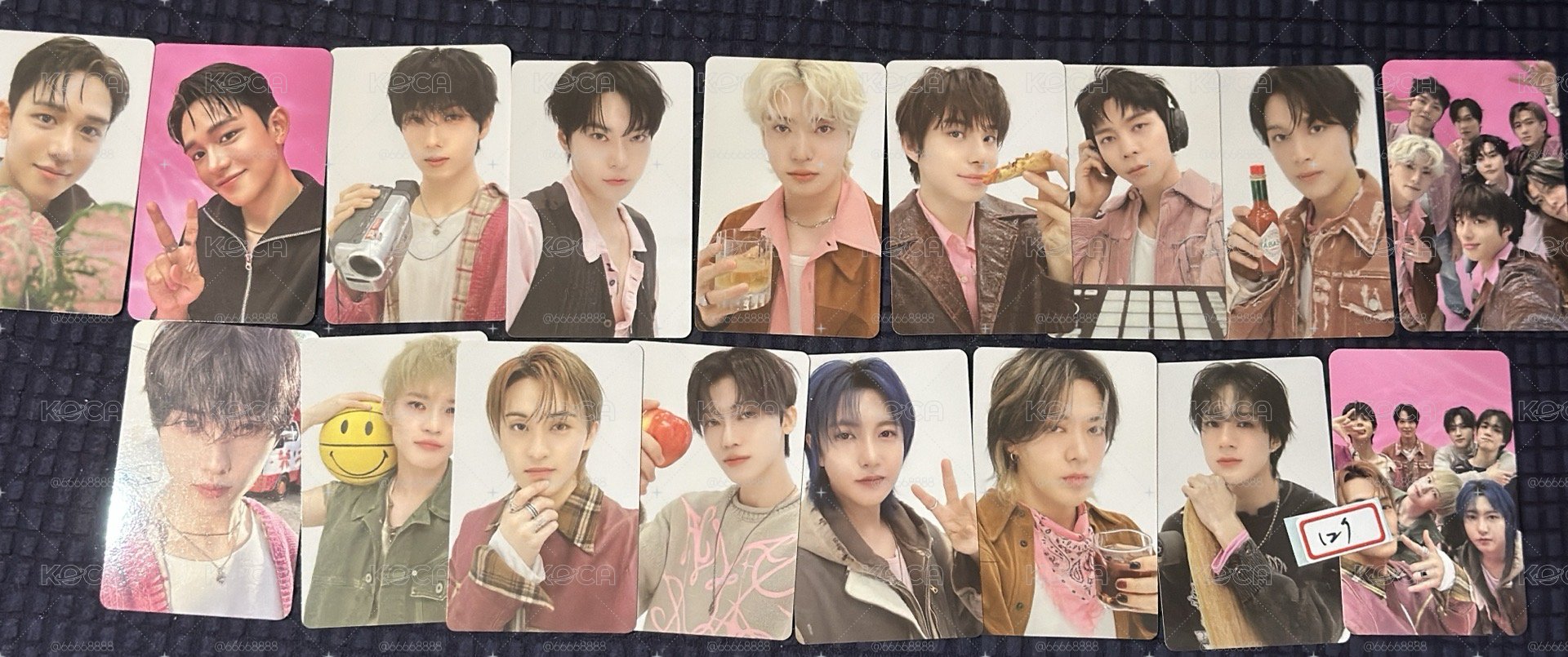 smtown 30週年 小卡