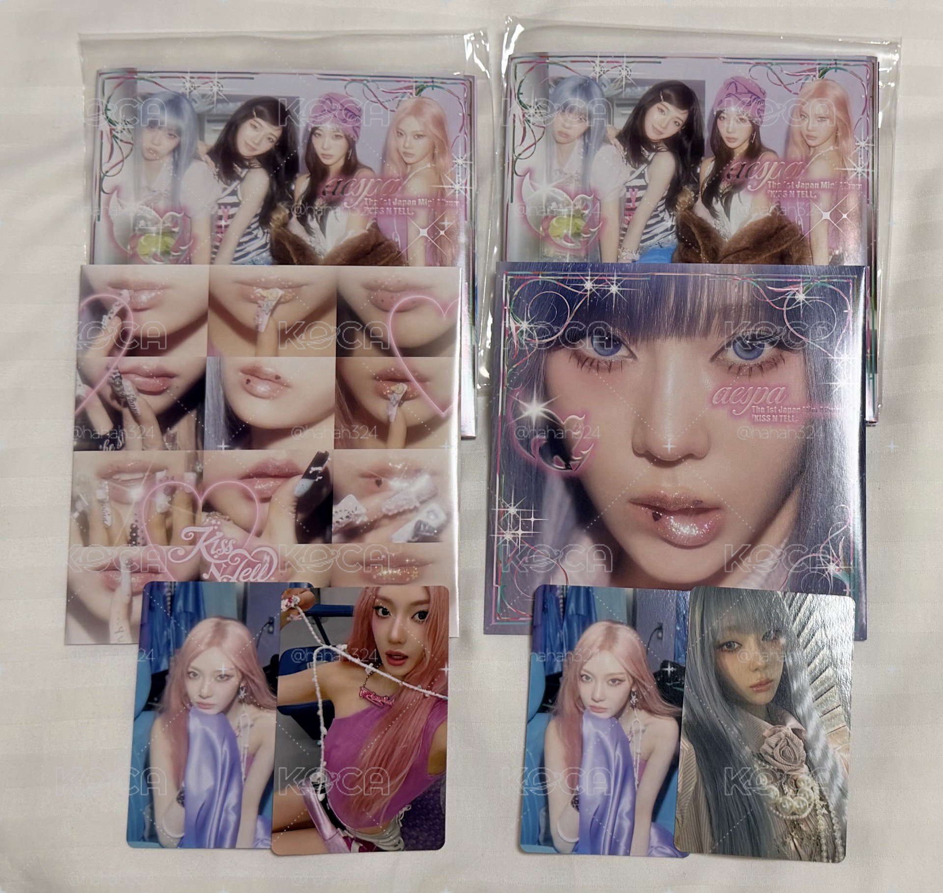 aespa kiss n tell 專輯 單出🉑