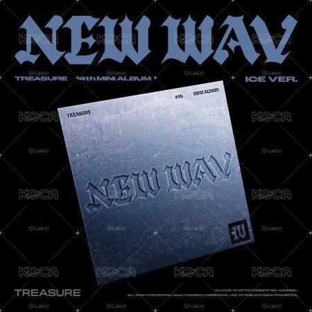 TREASURE 4th MINI ALBUM《NEW WAV》全新未拆專輯 (RED VER. / ICE VER.)
