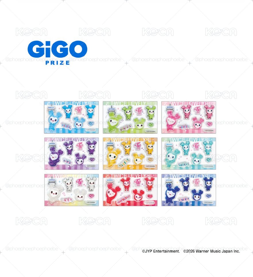 拆/ TWICE GIGO 購物袋+貼紙