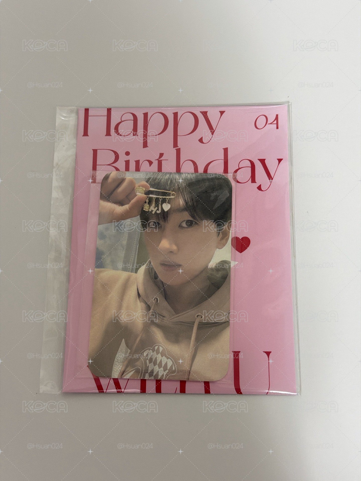 2023 SM Artist birthday MD 周邊卡 赫