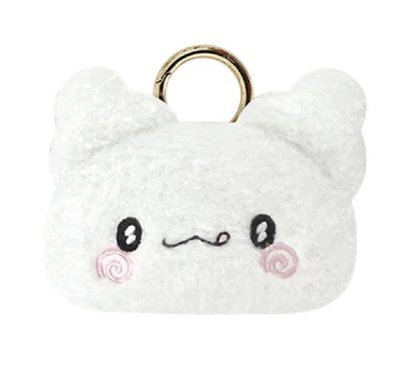 花丸 螢光絨毛造型零錢包