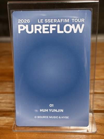 許允真 YUNJIN 2026 Pureflow Tour 隨機卡 01 官拍