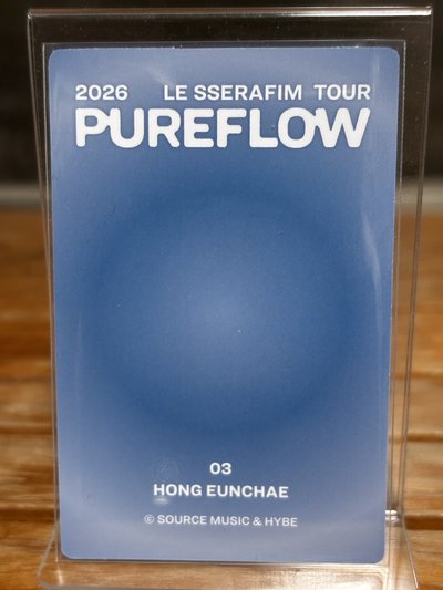 洪恩採 EUNCHAE 2026 Pureflow Tour 隨機卡 03 官拍