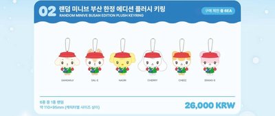 MINIVE 釜山限定娃娃 盲盒