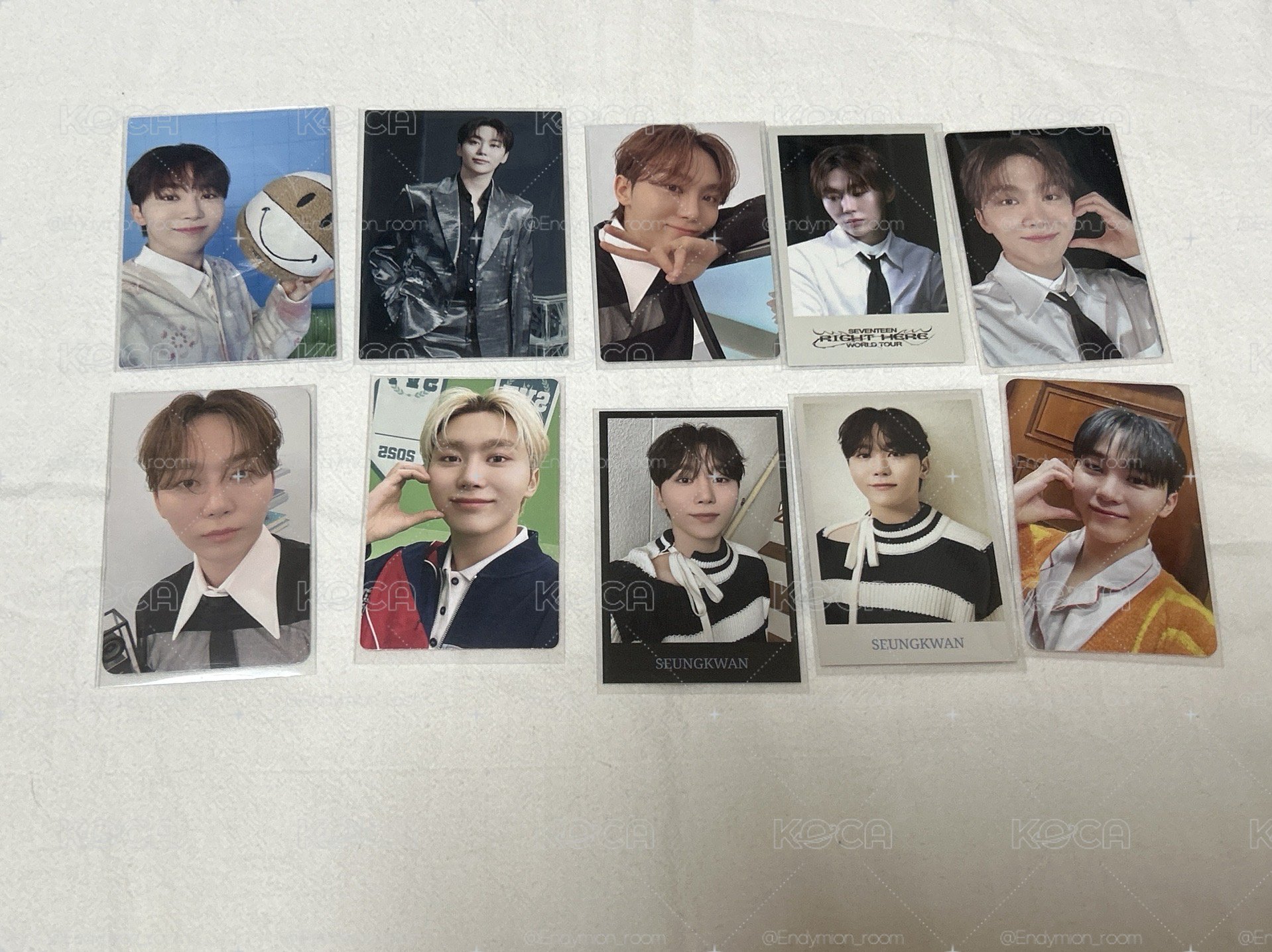 Seventeen 墨鏡奎 競標盤出