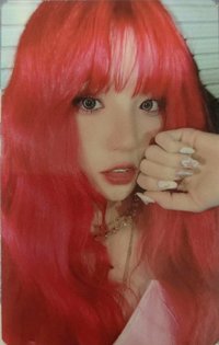 YUQ1 ia 預售 特典卡 紅髮