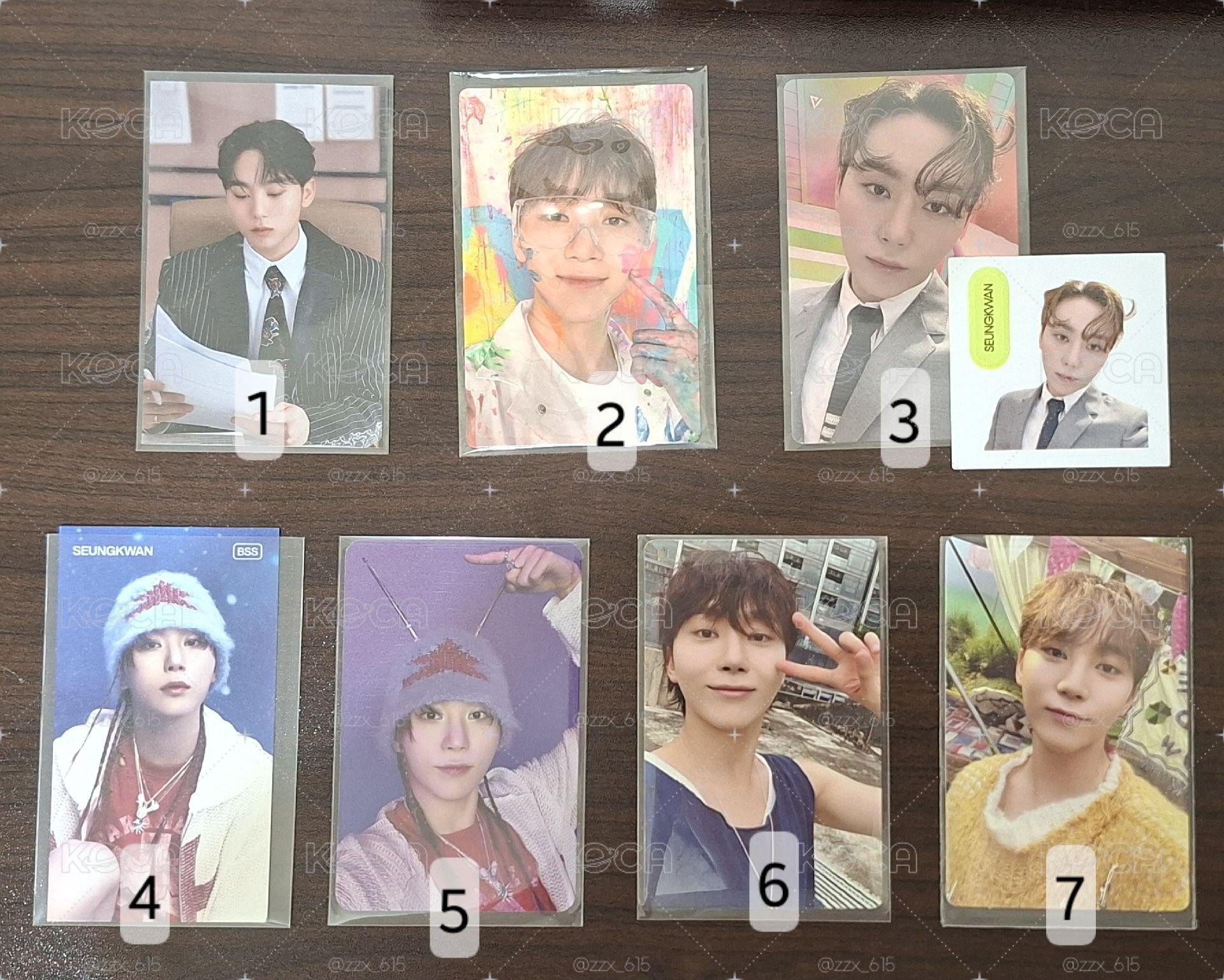 勝寛 小卡/ Seungkwan