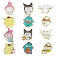 Nagano×Sanrio 金屬別針徽章盲抽