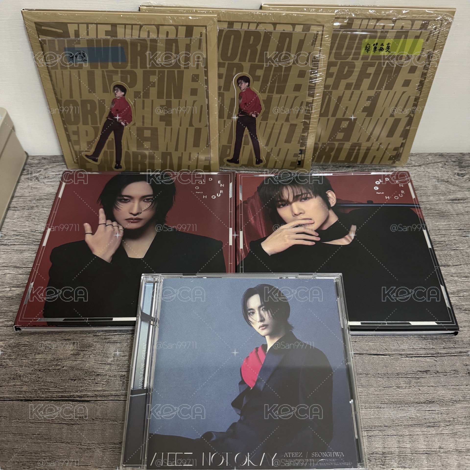 可當綁 ATEEZ 空專 除小卡以外都有