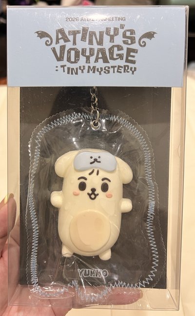 26' 飯咪 鑰匙圈吊飾 GHOST SQUISHY KEYRING
