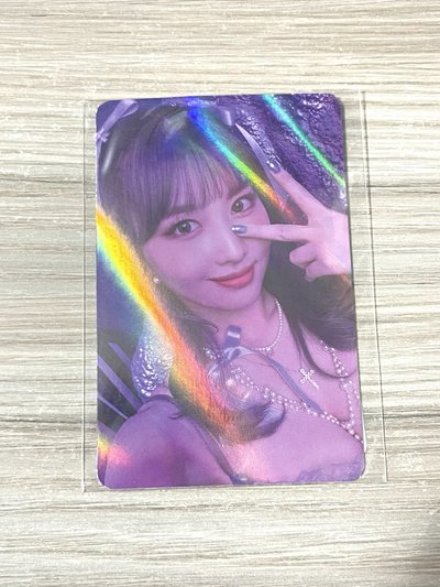 TWICE 迷11 阿拉丁 MOMO特典卡 