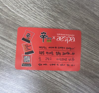 辛拉麵小卡