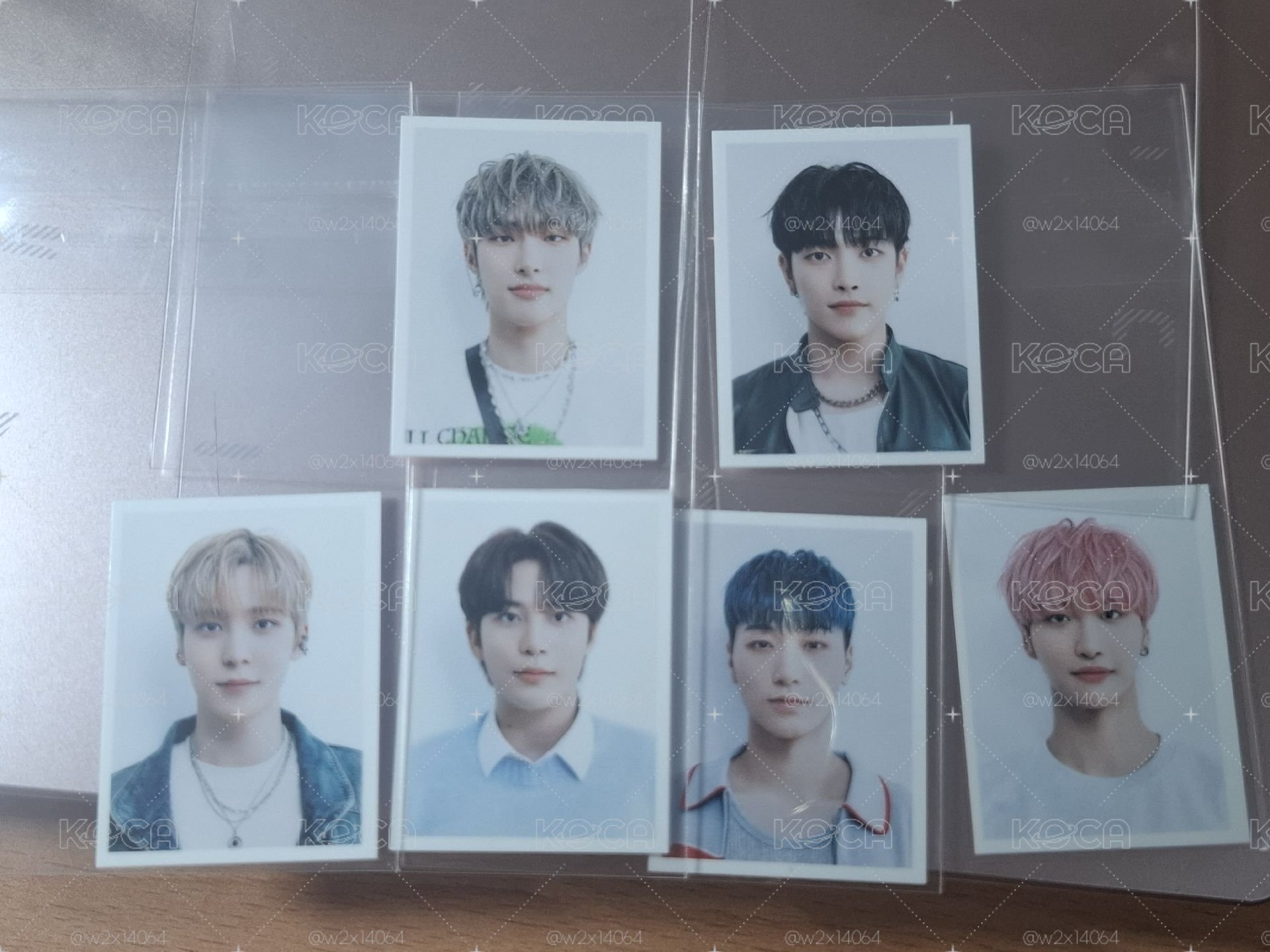 ATEEZ 盤出 證件照 ANITEEZ夢境卡套