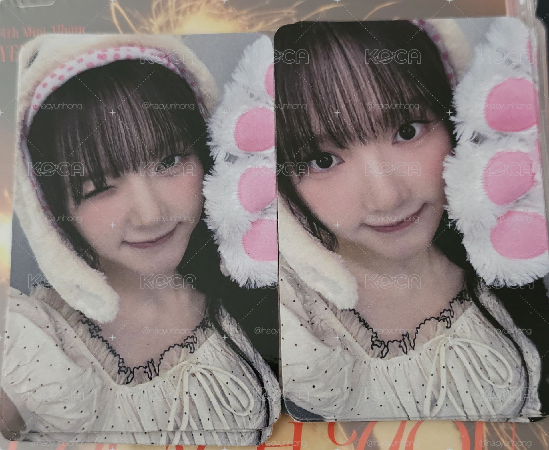 20260705 Yerin applemusic線下簽售特典卡