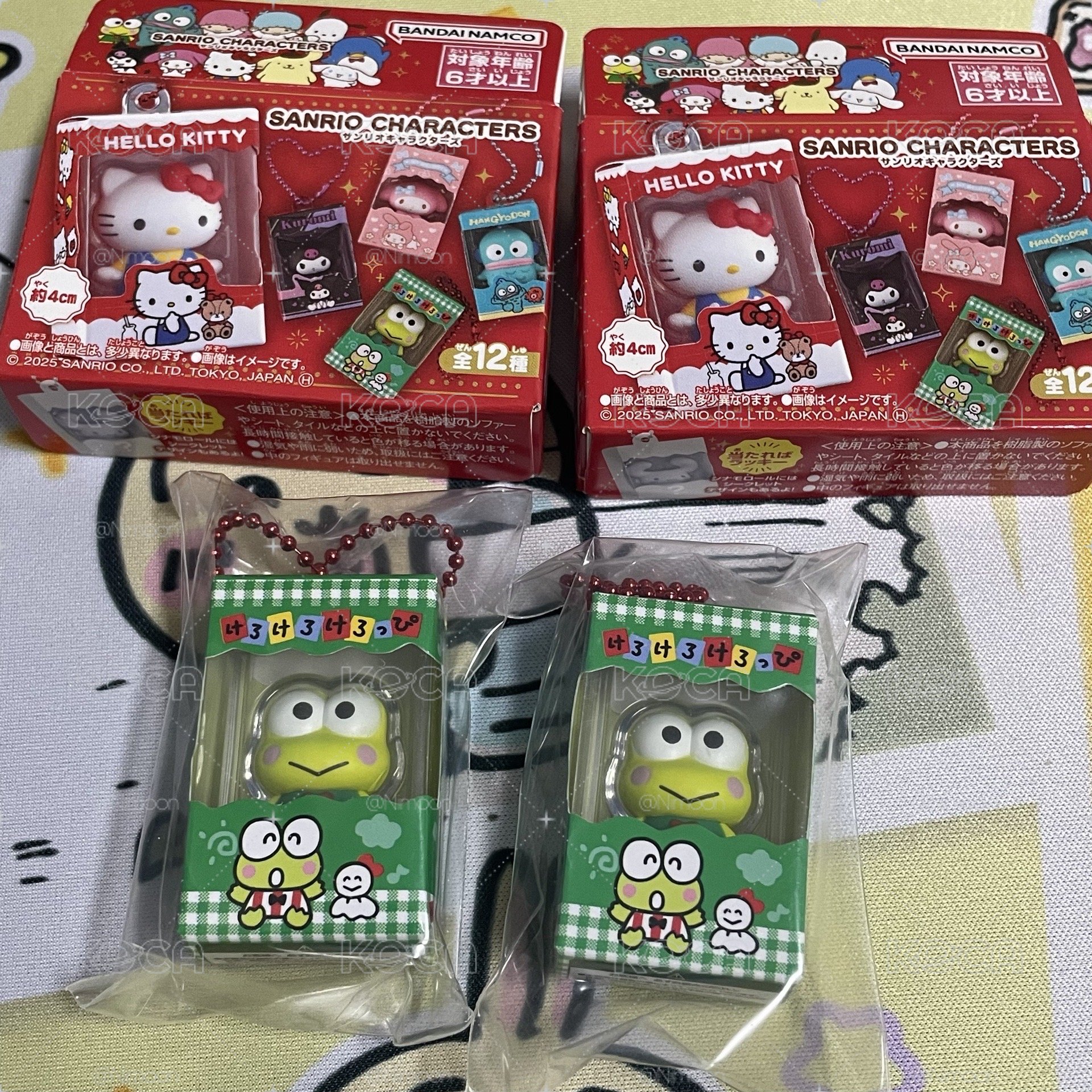 模型小吊飾 大眼蛙