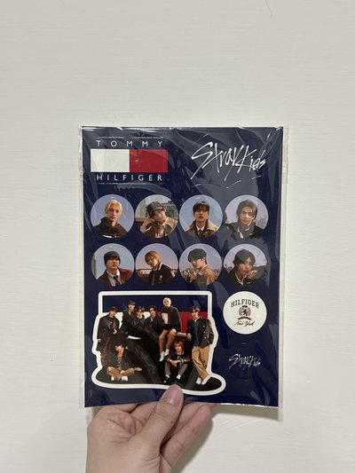 Tommy Hilfiger 貼紙+寅明信片