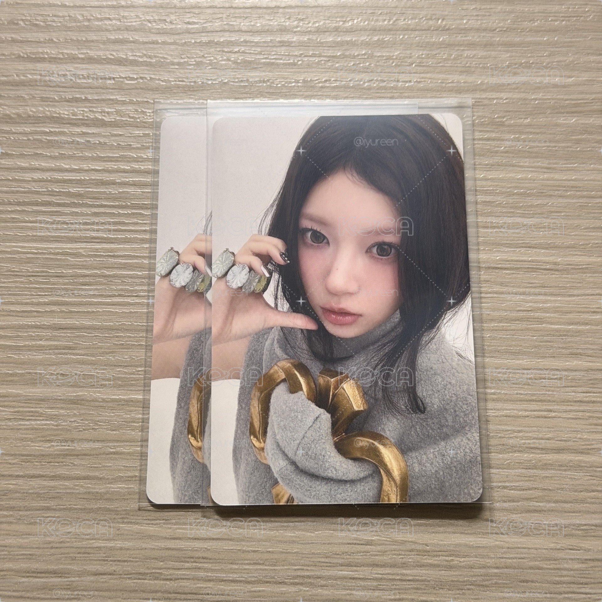 Moka 日專專卡 臉頰心