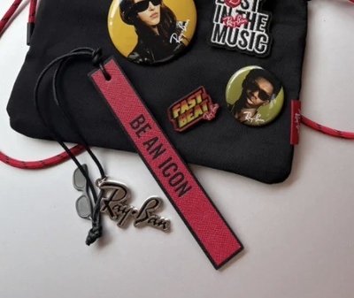 雷朋 Ray Ban 台北快閃店 預約禮 jennie串珠版皮革吊飾