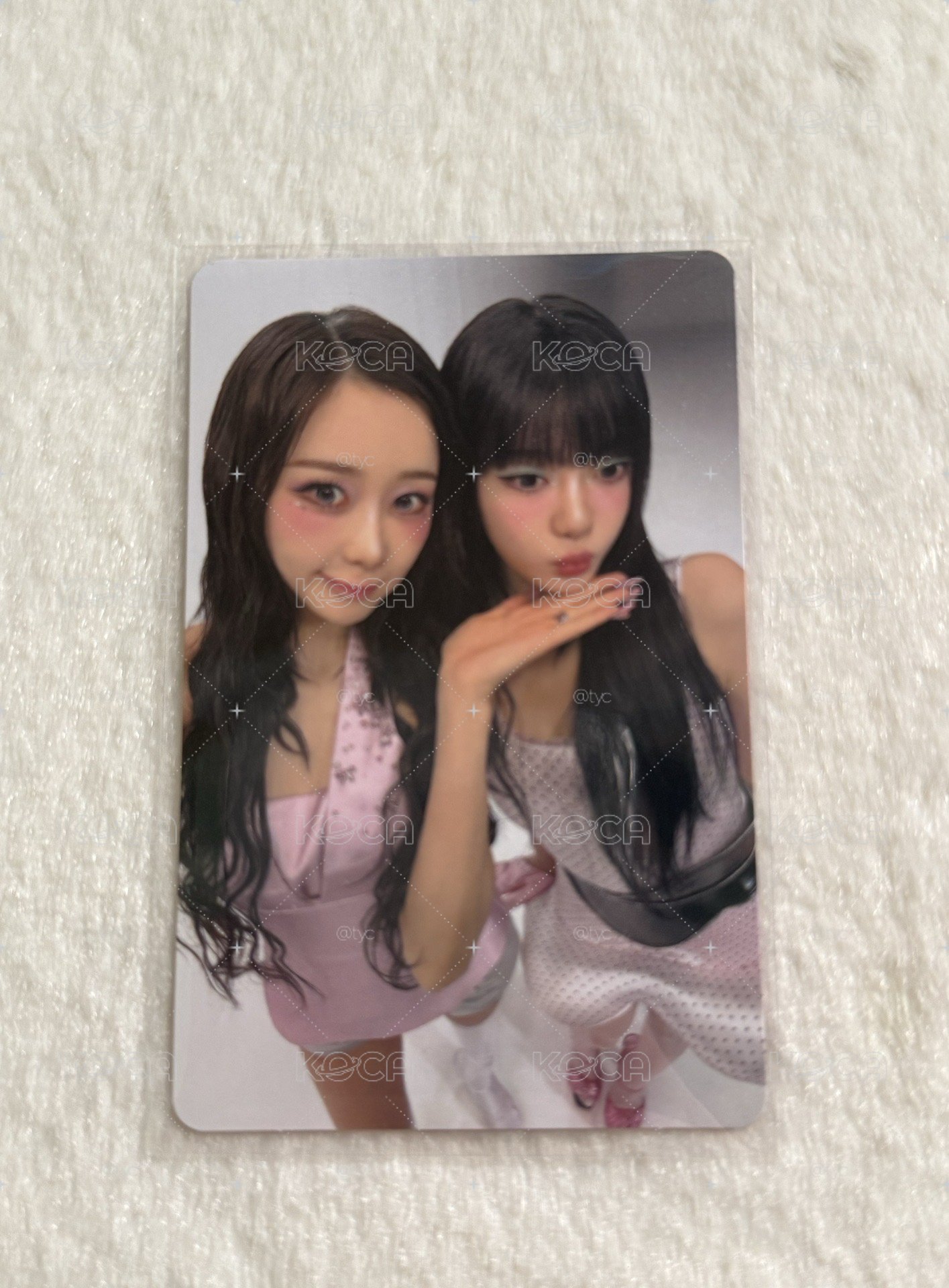KISS N TELL 華納 限定雙人B版 特典卡 吉寧