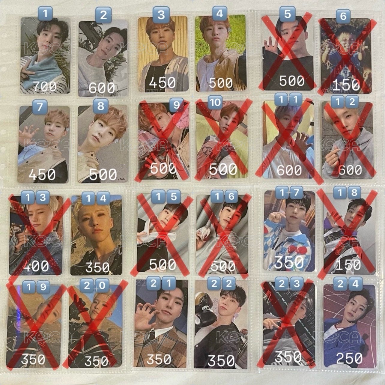 Seventeen Hoshi 小卡 特典卡 克拉棒 手燈 大扇