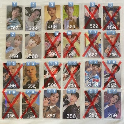 Seventeen Hoshi 小卡 特典卡 克拉棒 手燈 大扇