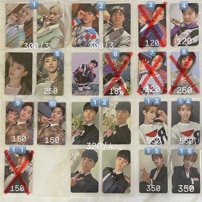Seventeen Hoshi 小卡 特典卡 克拉棒 手燈 大扇