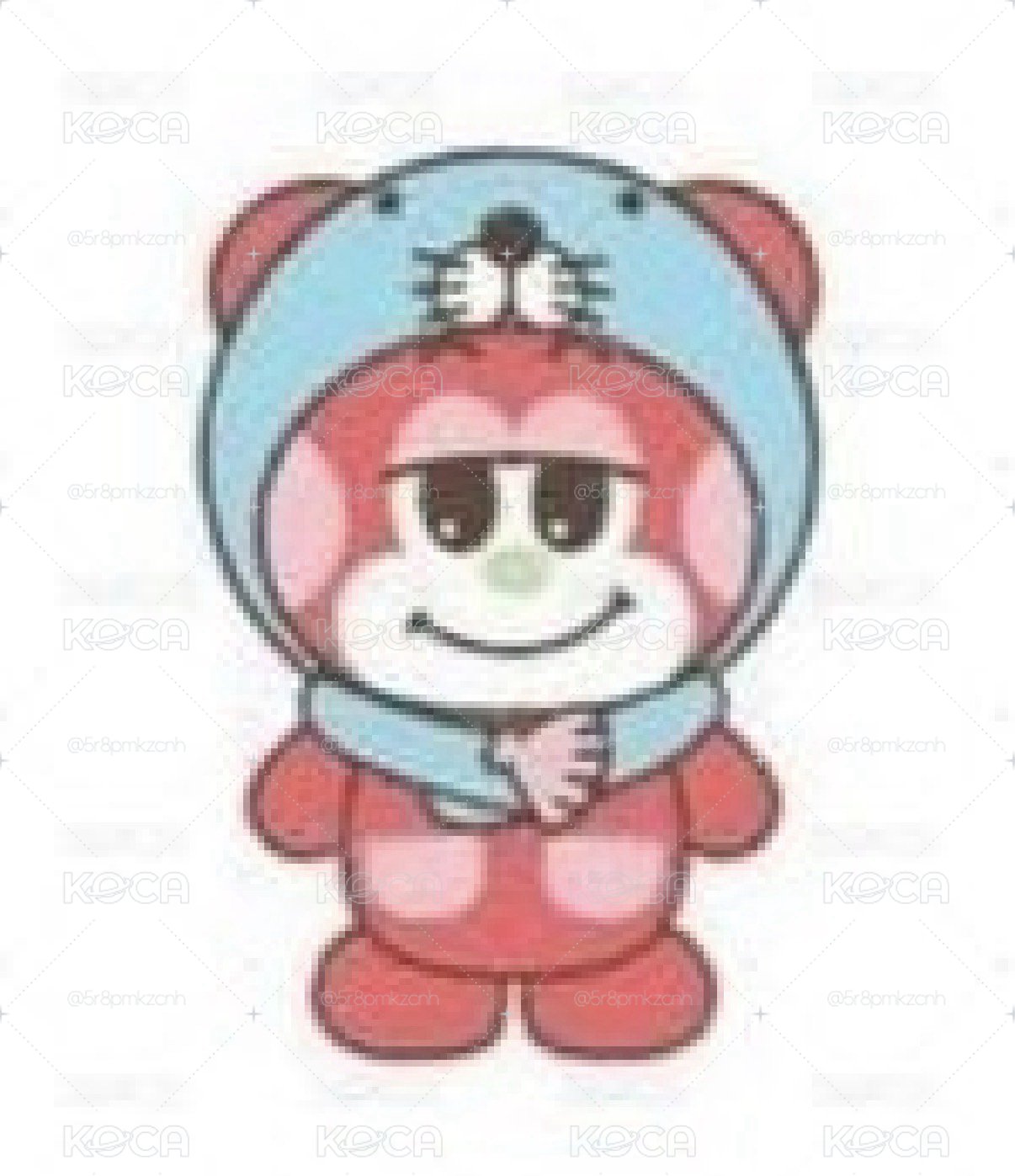 栗子扣聯名娃娃