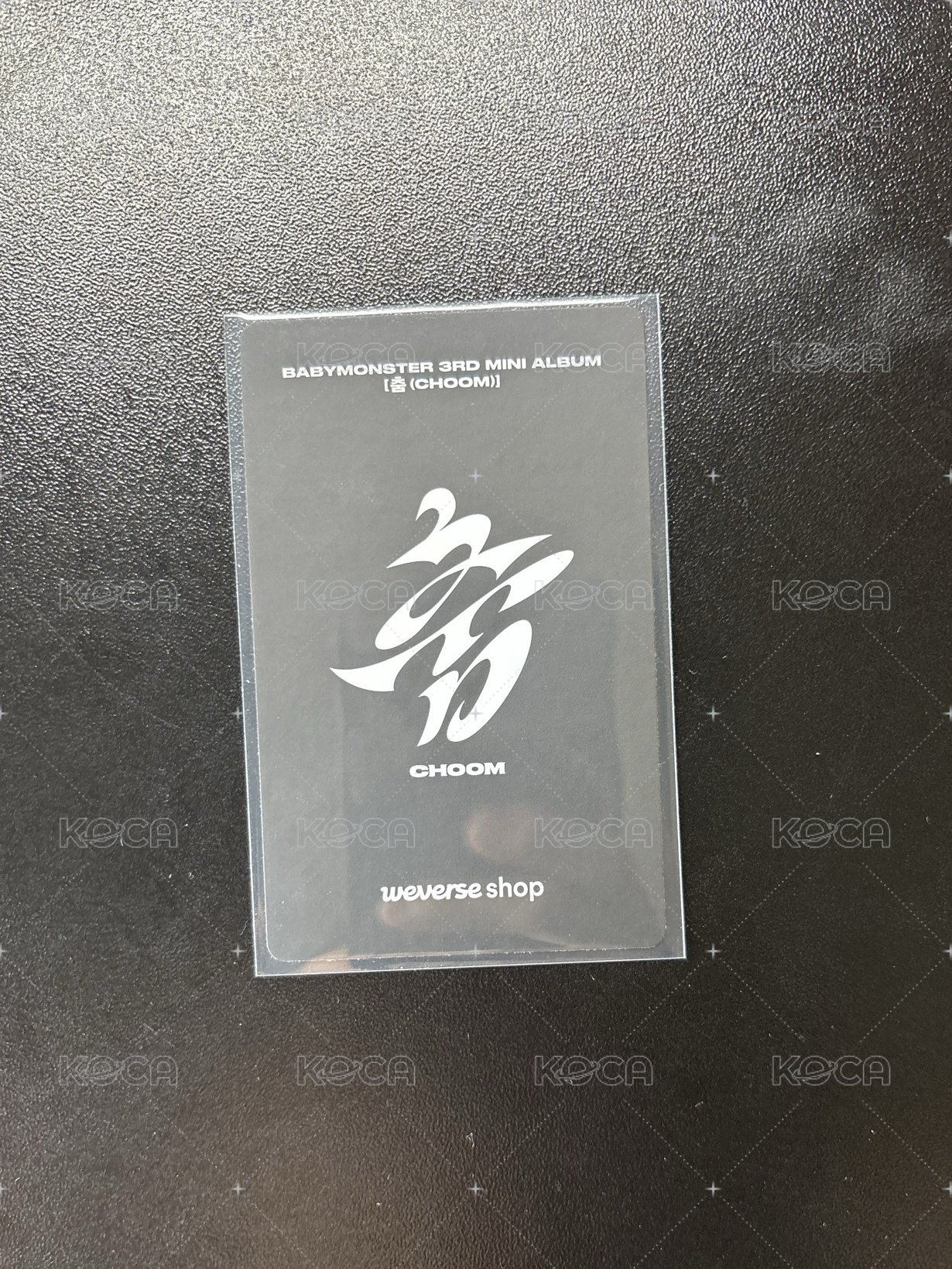 춤 (CHOOM) wvs 線下 簽售卡 （一張微損）