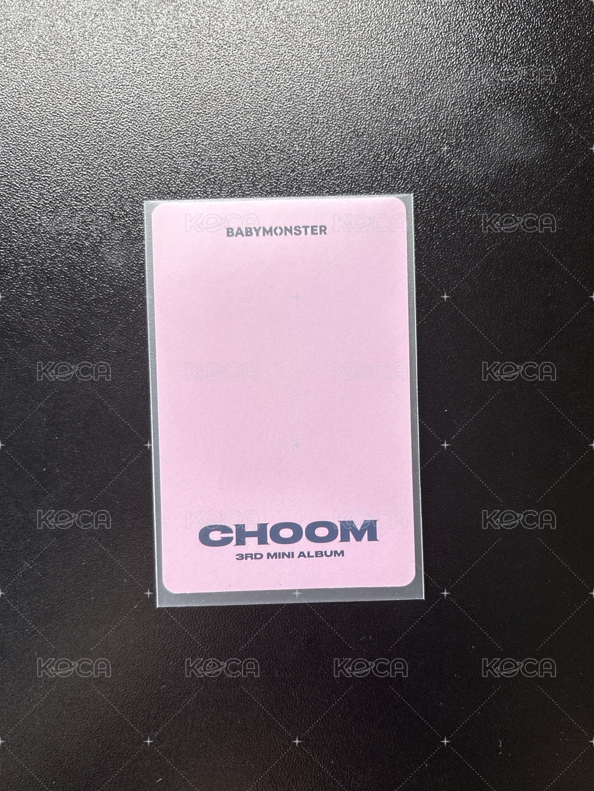 춤 (CHOOM) 單封 專輯卡 