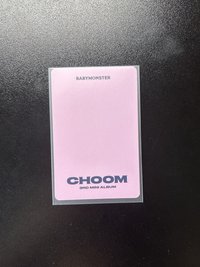 춤 (CHOOM) 單封 專輯卡 