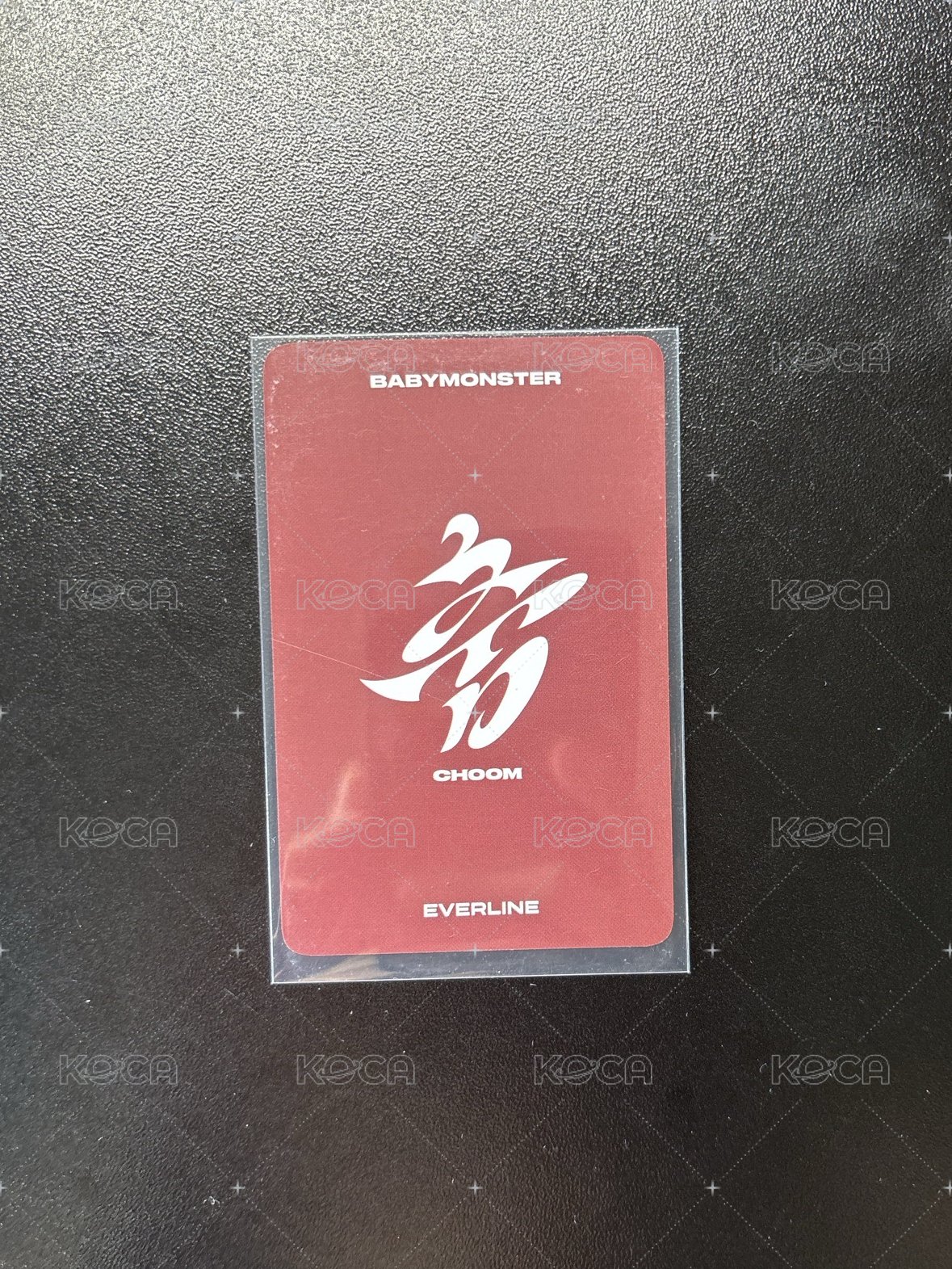 춤 (CHOOM) el A ver. 特典卡 