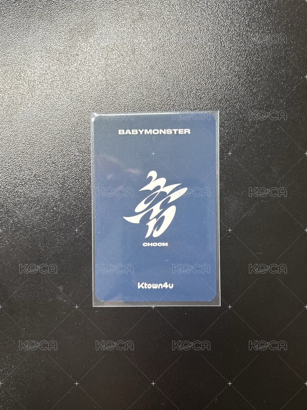 춤 (CHOOM) yg wvs k4 el 通用官拍 特典卡 B ver.