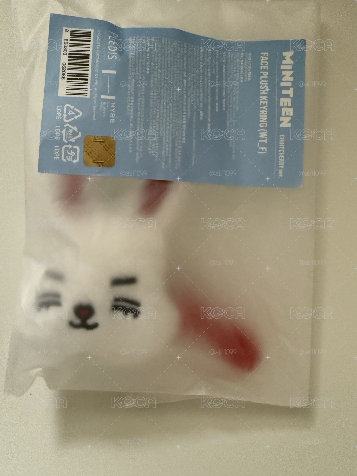 哲 大頭吊飾