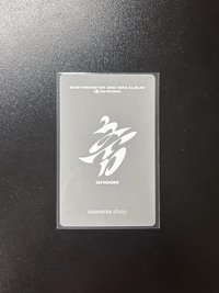 춤 (CHOOM) wvs 單封預售D Ver. 特典卡（微損）