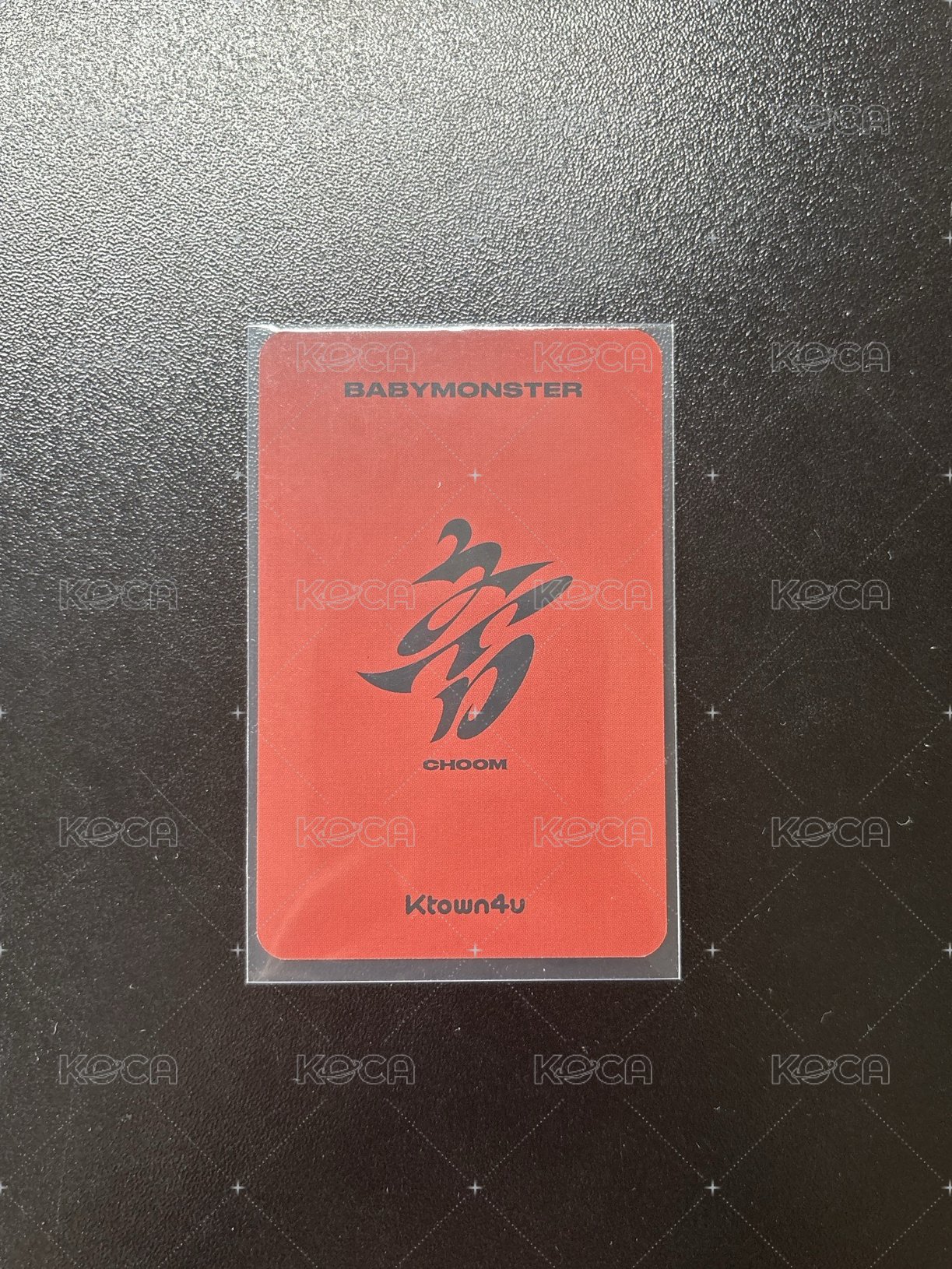 춤 (CHOOM) k4 單封 幸運卡 冰淇淋版（微損） 