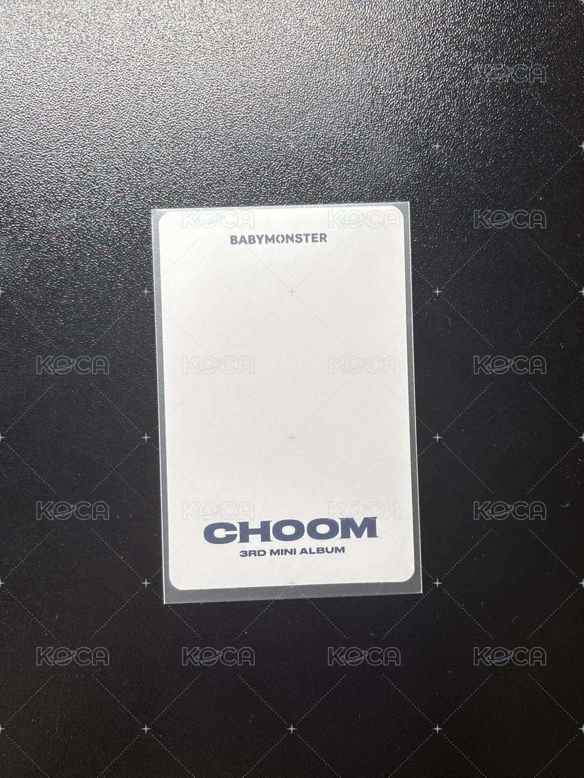 춤 (CHOOM) 單封 專輯卡（微損）