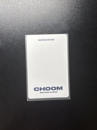 춤 (CHOOM) 單封 專輯卡（微損）