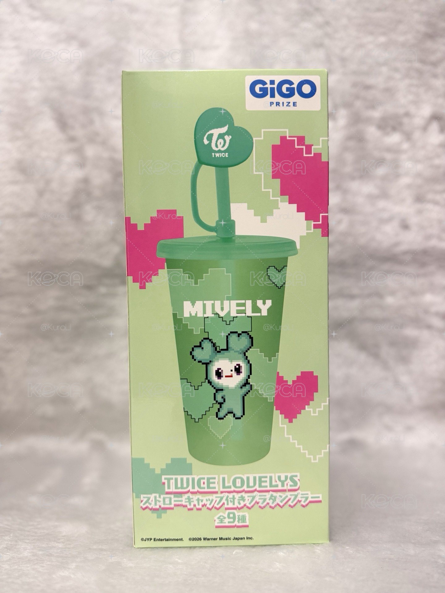 日本限定GIGO • MINA💖吸管隨行杯（全新未拆）