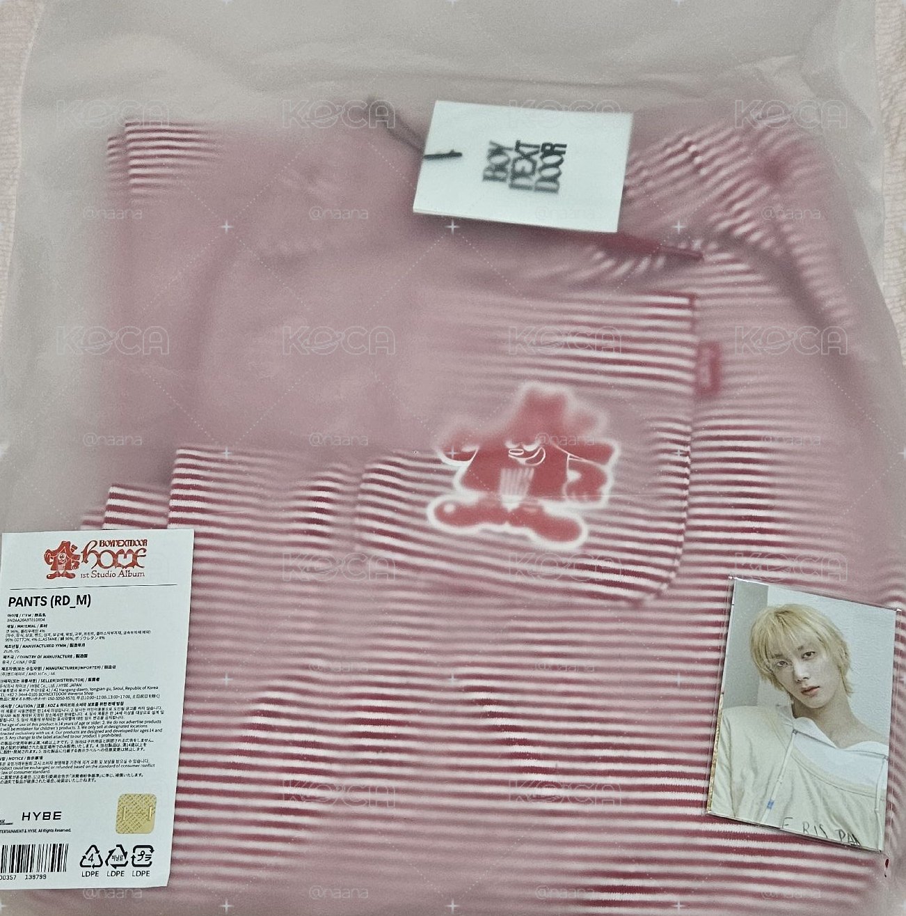 現貨home M號長褲 含整套卡