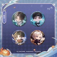 中元夜遊 馬口鐵徽章