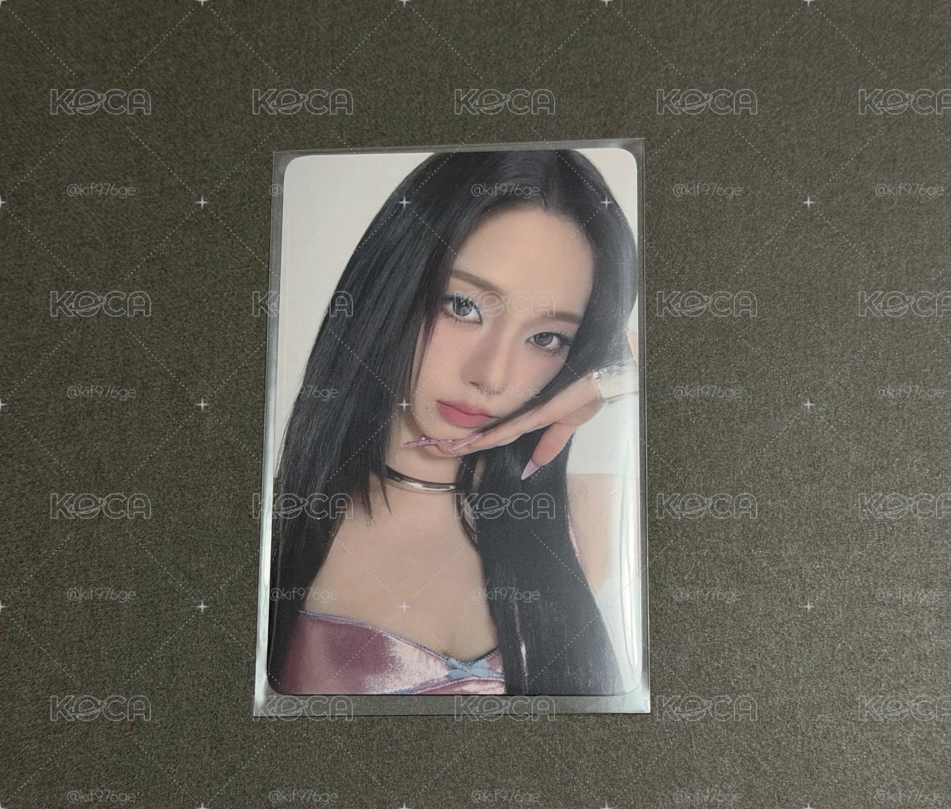 aespa karina日本快閃店kiss n tell滿額隨機卡
