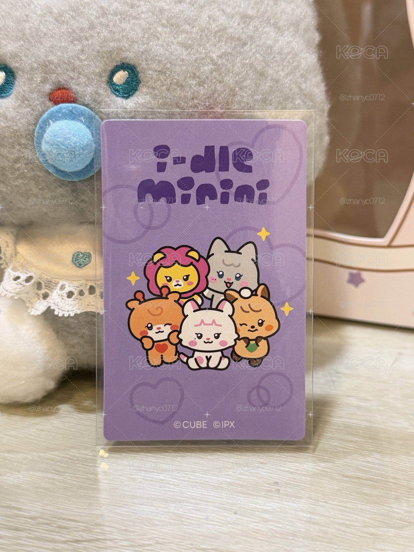 i-dle Minnie水壺小卡（已含包材費）